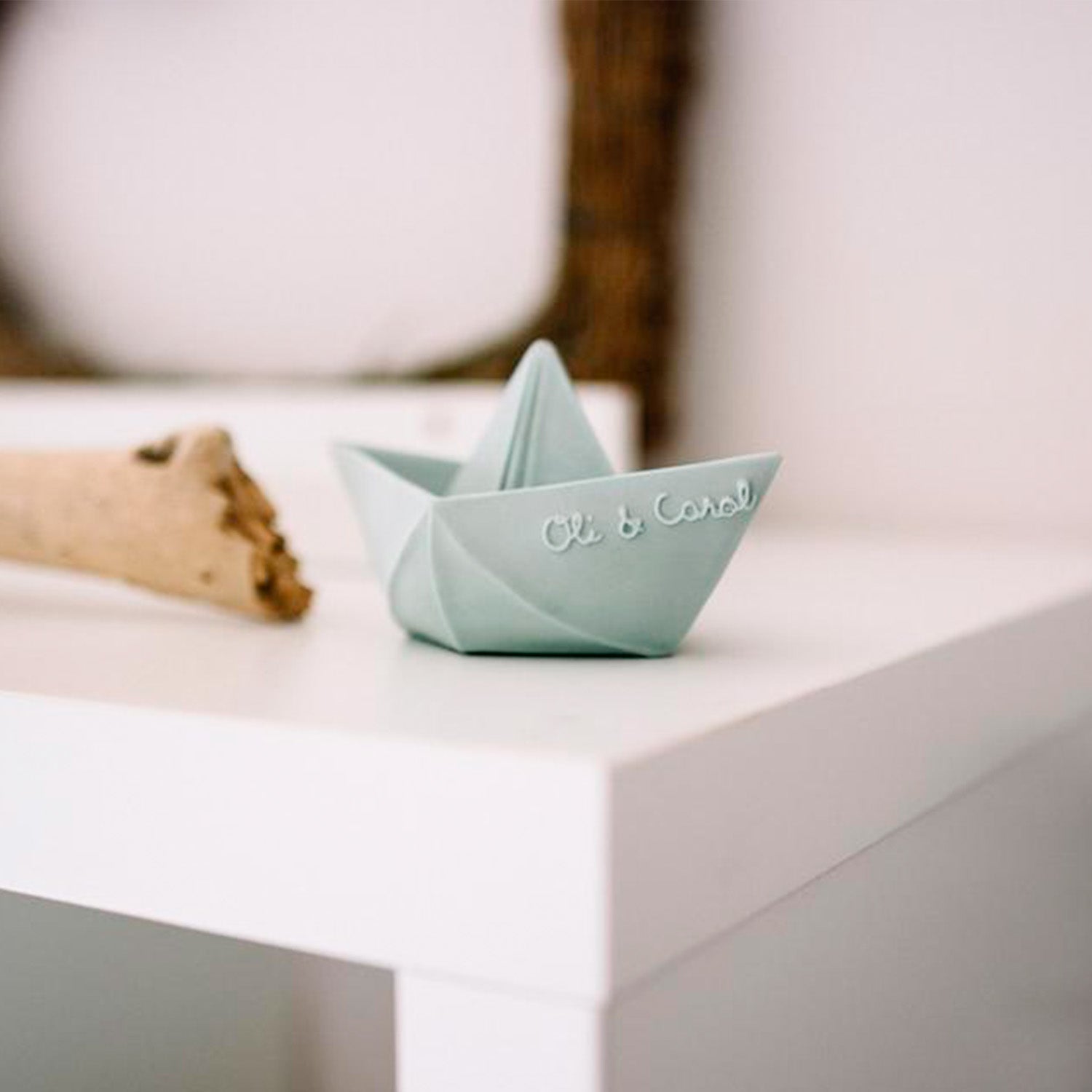 Origami Boat Mint Bath Toy - Oli&Carol
