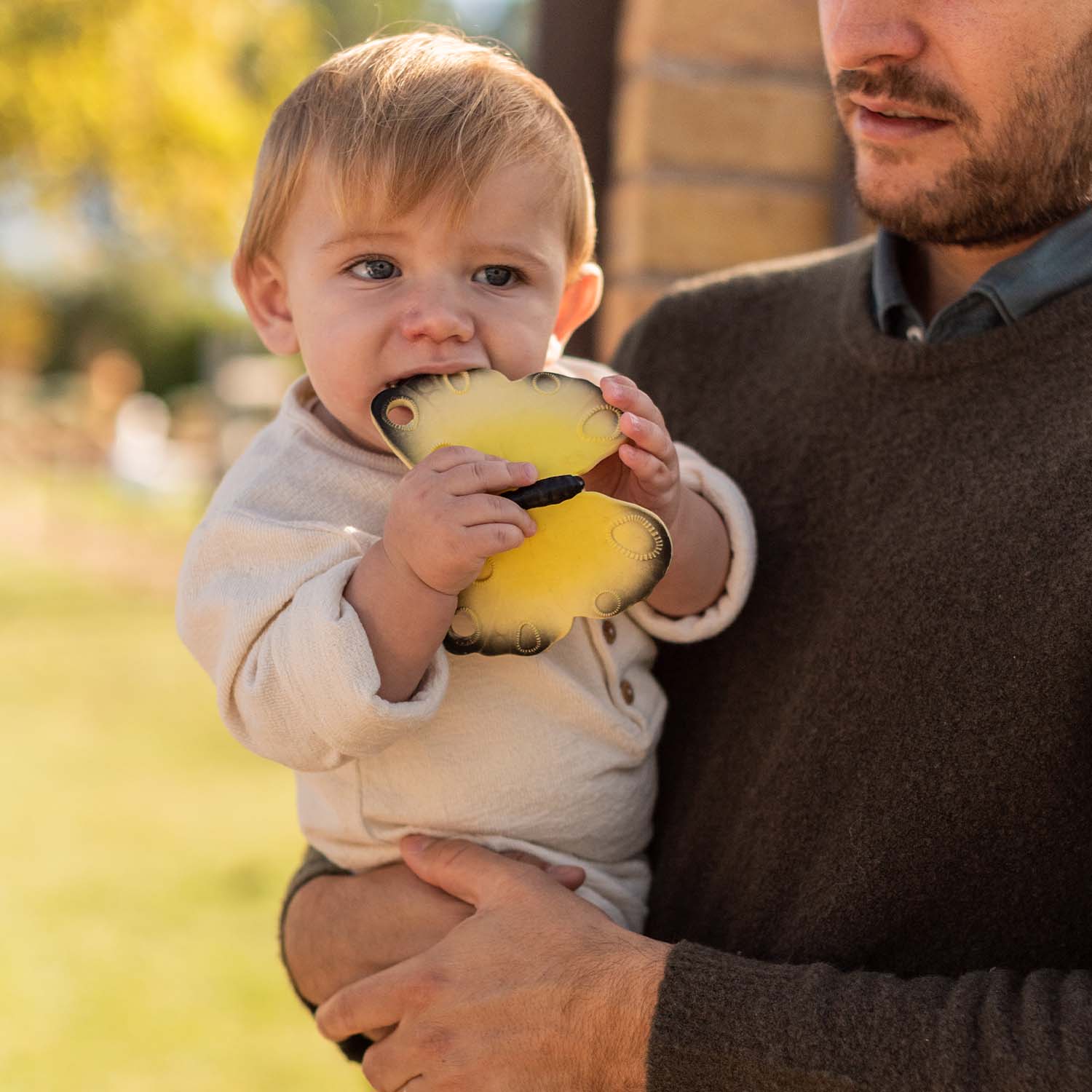 Butterfly teething sale toy