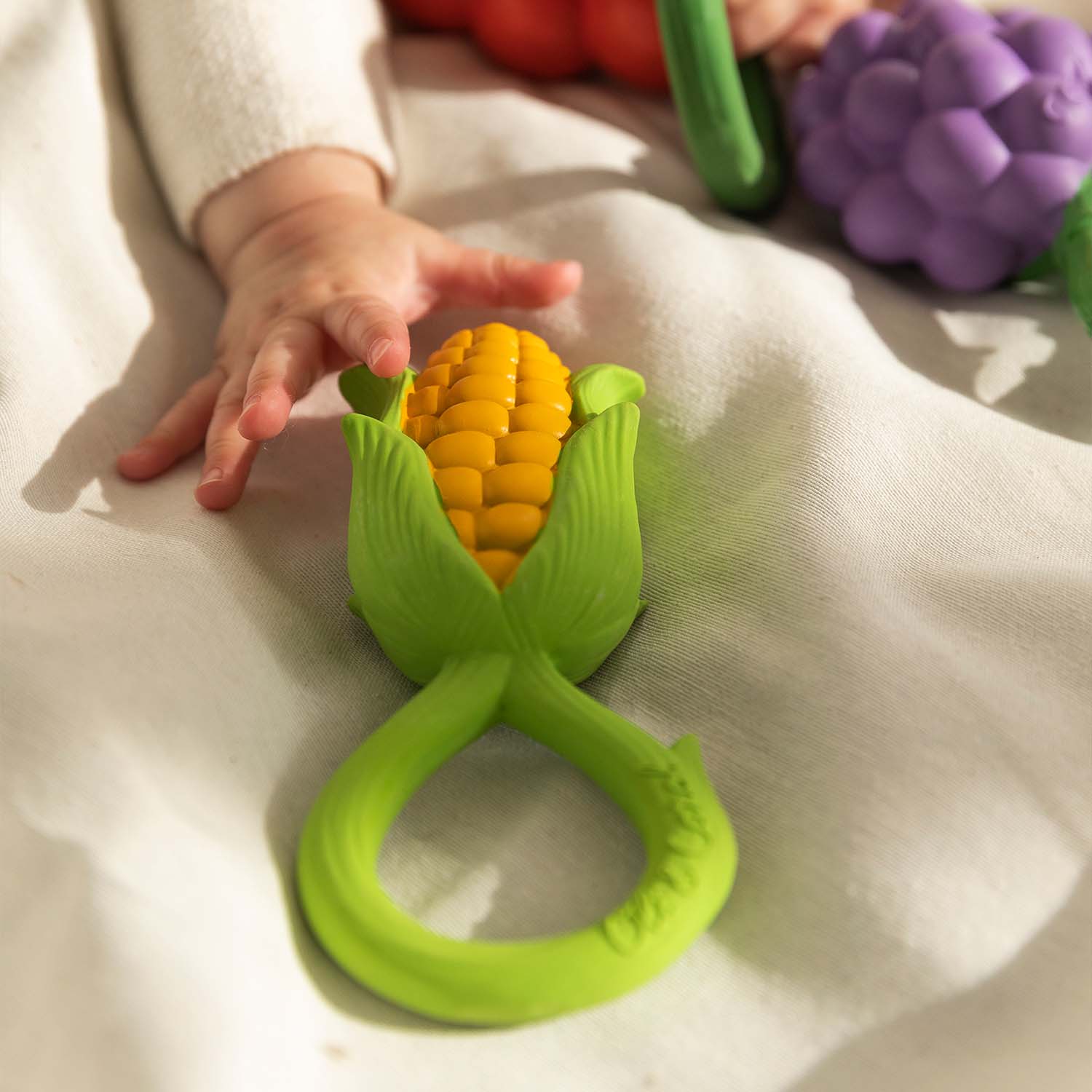 Corn Rattle Toy - Oli&Carol