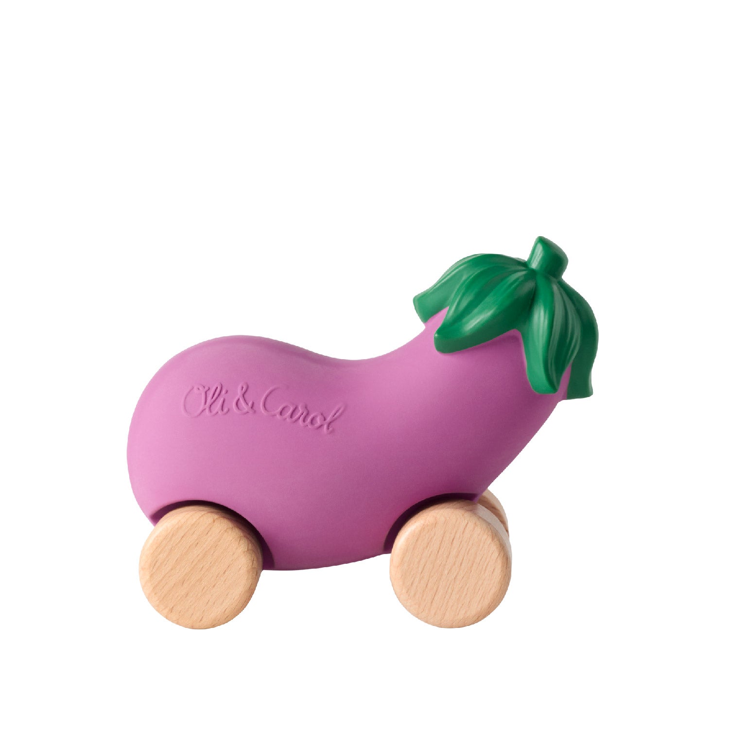Emma The Eggplant Baby Car Toy - Oli&Carol