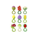 Green Cabbage Rattle Toy