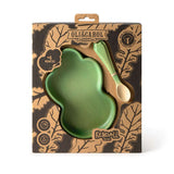 Kendall The Kale Plate & Spoon Set - Oli&Carol
