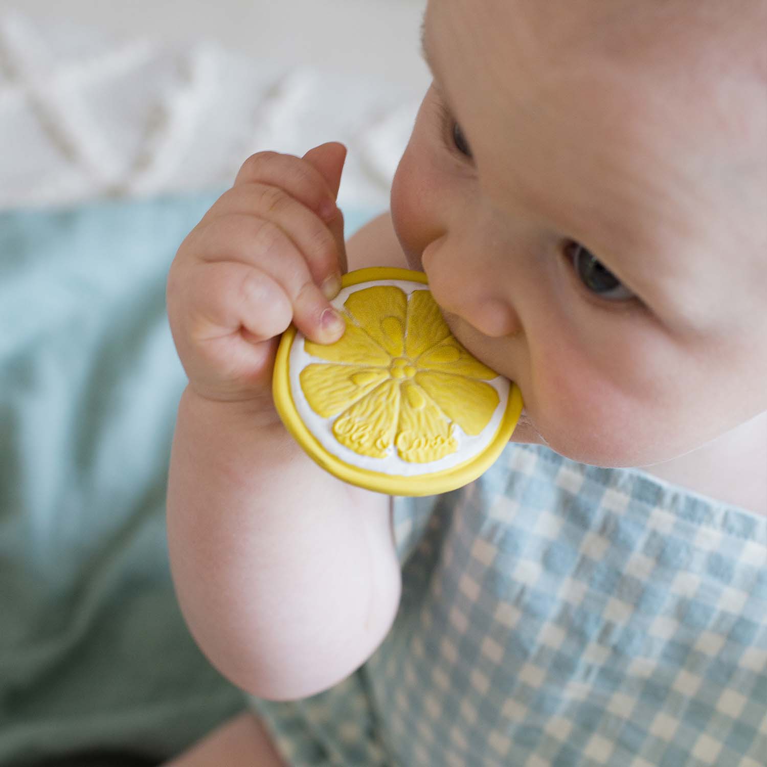 Lemon Mini Baby Teether - Oli&Carol