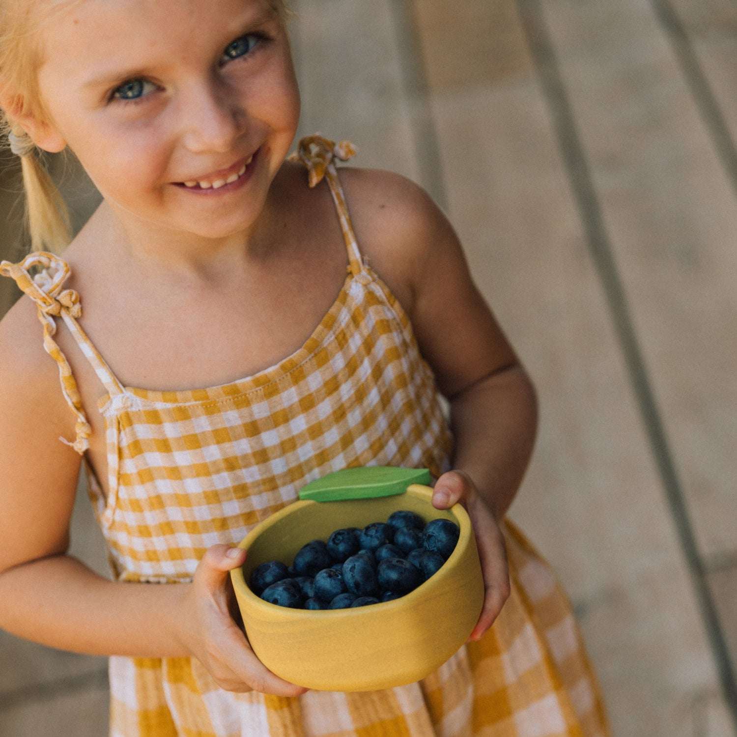 Lou The Lemon Bowl & Spoon Set - Oli&Carol