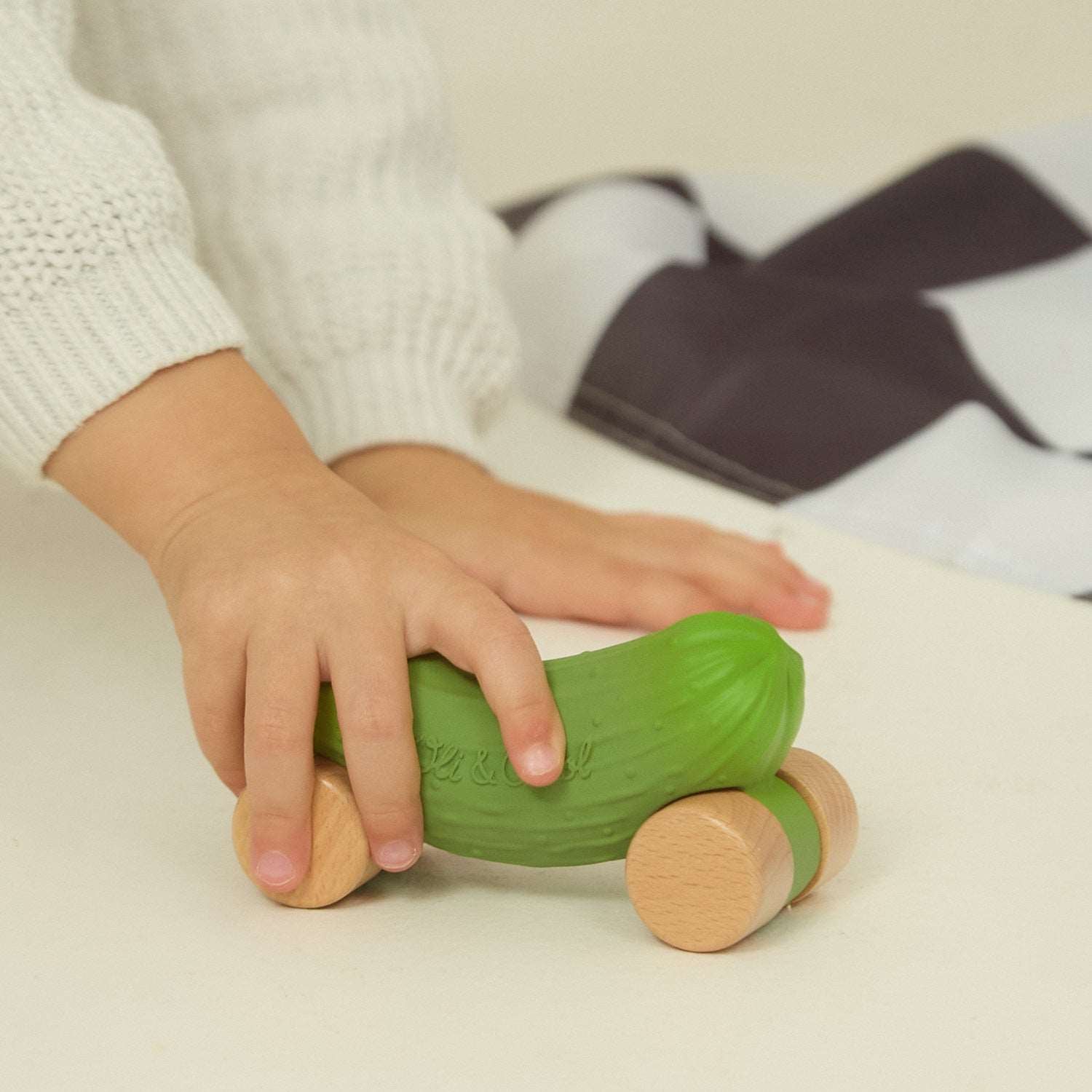 Pepino The Cucumber Baby Car Toy - Oli&Carol