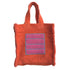 Fabric Handbag Orange Cell - Oli&Carol