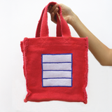 Borsa di Tela Cell Rosso