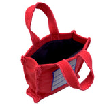 Sac à main en tissu Cell Rouge