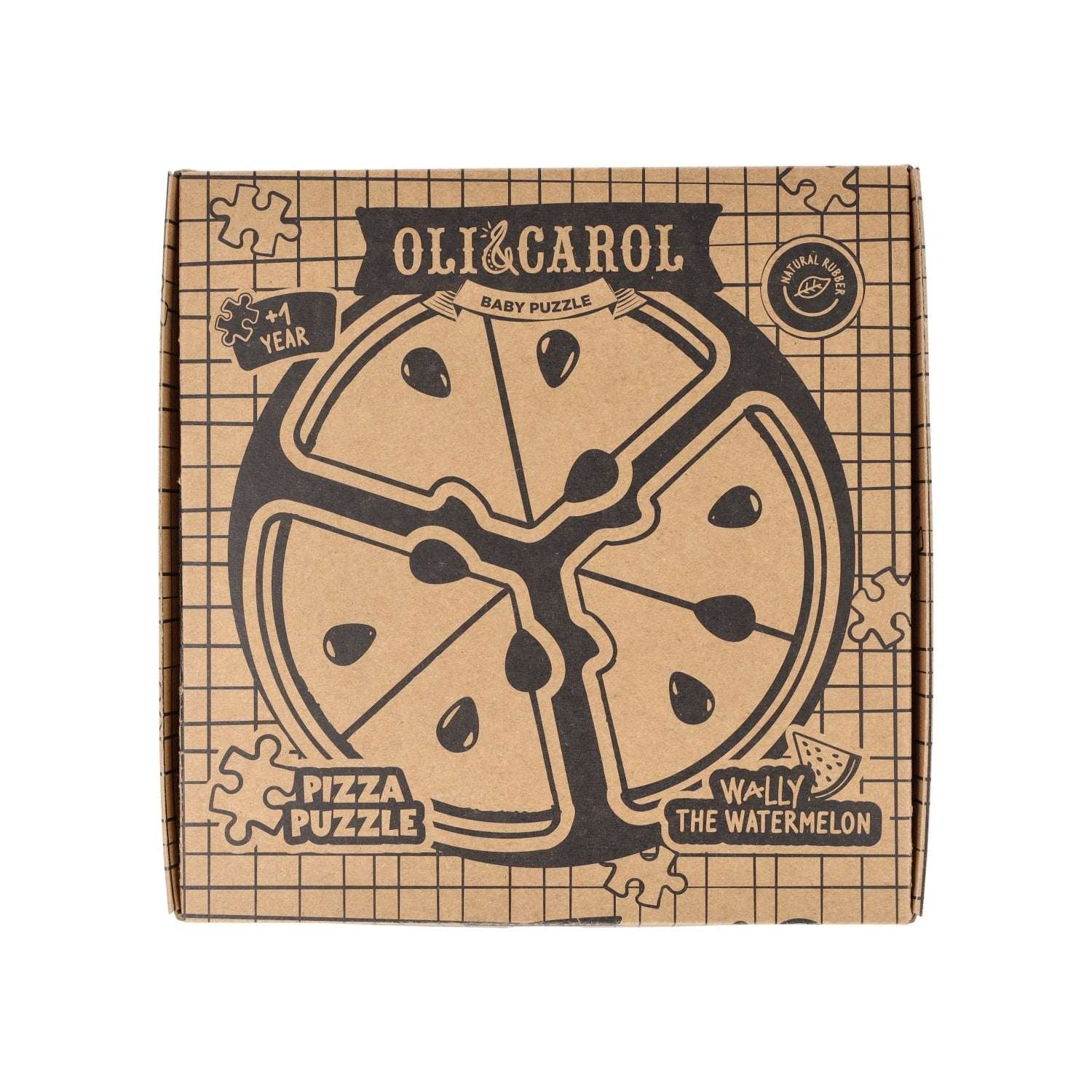 Wally the Watermelon Pizza Baby Puzzle - Oli&Carol
