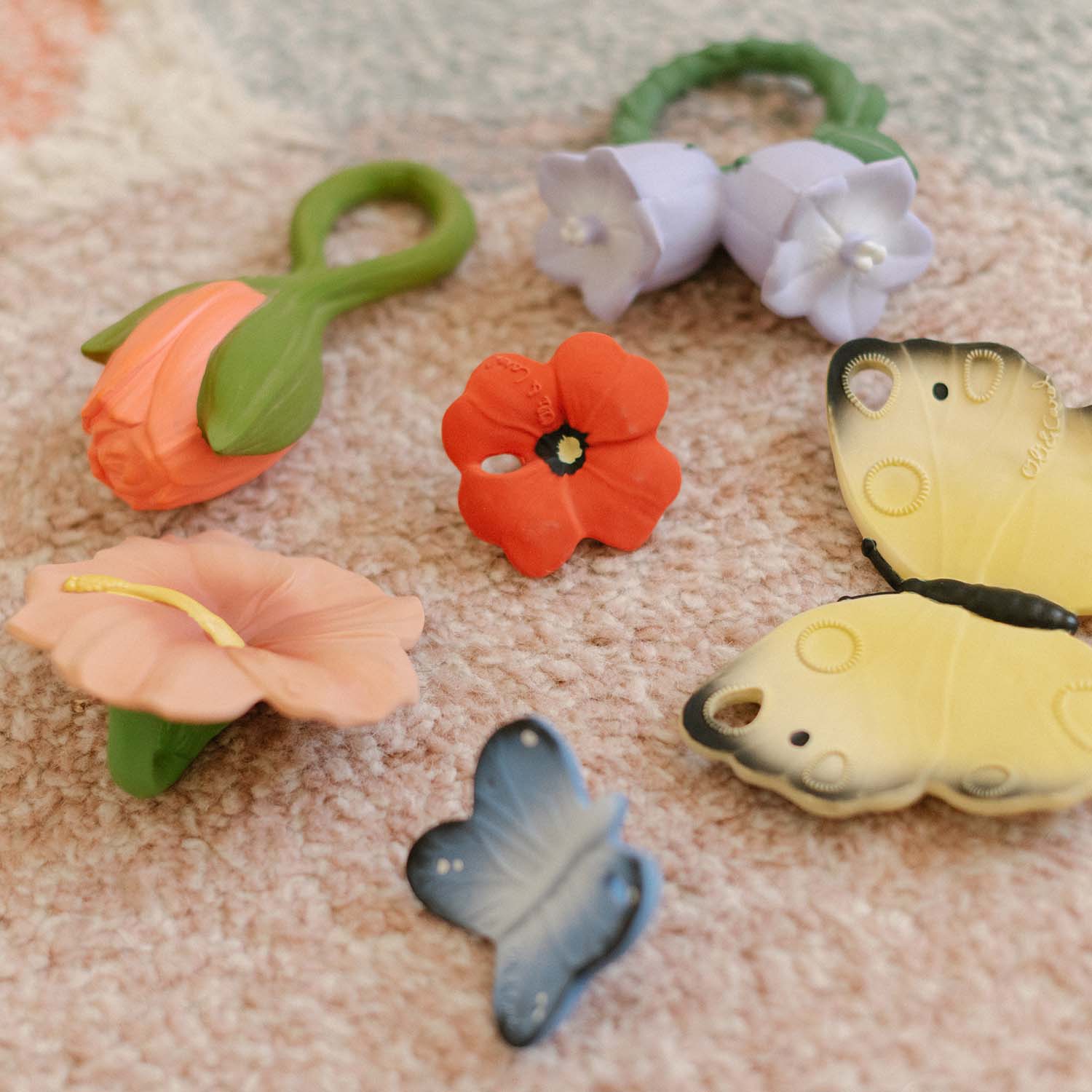Three Small Butterfly Silicone Mold - Poly Clay Play