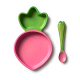 Ramona The Radish Vajilla Infantil Plato & Cuchara