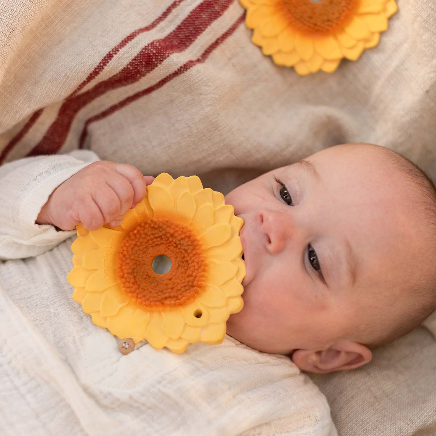 Sun the Sunflower Baby Teether - Oli&Carol