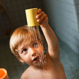 Upcycled Rubber Bath Toy Boat Yellow - Oli&Carol