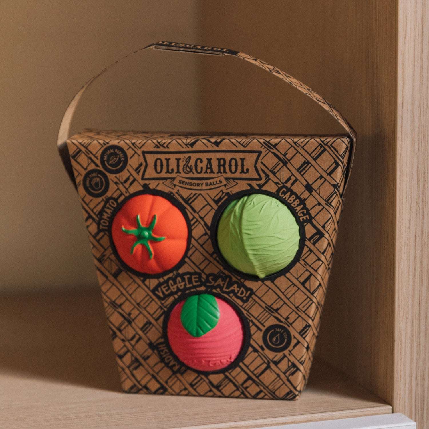 Veggie Salad Baby Sensory Balls - Oli&Carol